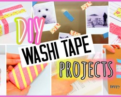 7 DIY washi tape projects you need to try! EASY