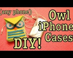 DIY: OWL iPHONE Case! (Any Phone)