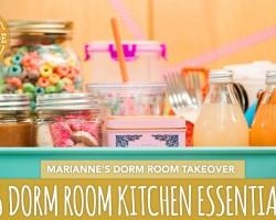 16 Back-to-School Dorm Room Kitchen Essentials  –  HGTV Handmade Dorm Room Takeover