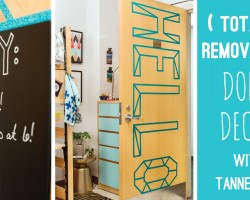 3 Totally Removable Dorm Decor DIYs With Tanner Bell – HGTV Handmade